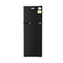 Devanti 122L Two Door Bar Fridge Mini Fridge with Freezer Black