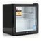 40L Bar Fridge Glass Door Mini Fridge Countertop Cooler Black