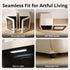 LUVIMO 70L Bar Fridge Mini Refrigerator Glass Door Aesthetics Cooler