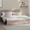Wooden Bed Frame King Size Contemporary Light Oak