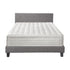 Bed Frame Queen Size Wooden Platform Beds with Mattress Grey