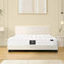 Bed Frame Double Size Wooden Beds with Mattress White