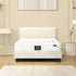Bed Frame Single Size Wooden Beds with Mattress White