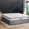 Queen Gas Lift Storage Bed Frame with Pocket Spring Mattress Grey