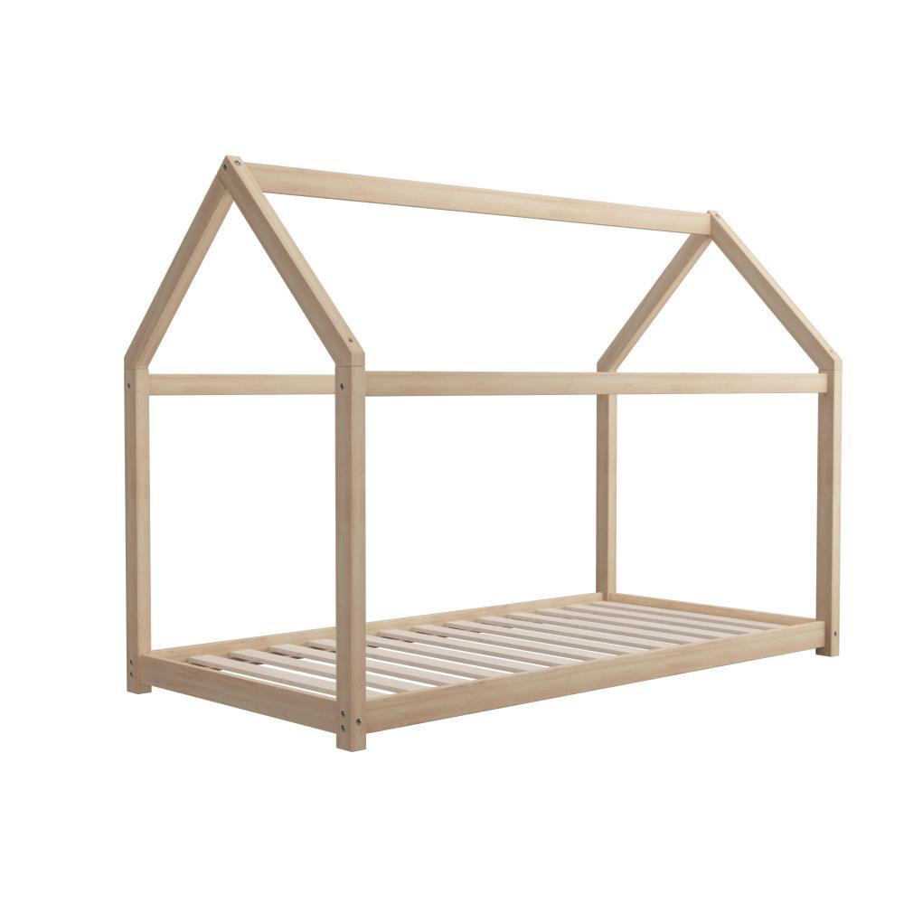 Wooden Bed Frame Single Pine Timber Platform