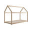 Oikiture Wooden Bed Frame Single Pine Timber Platform