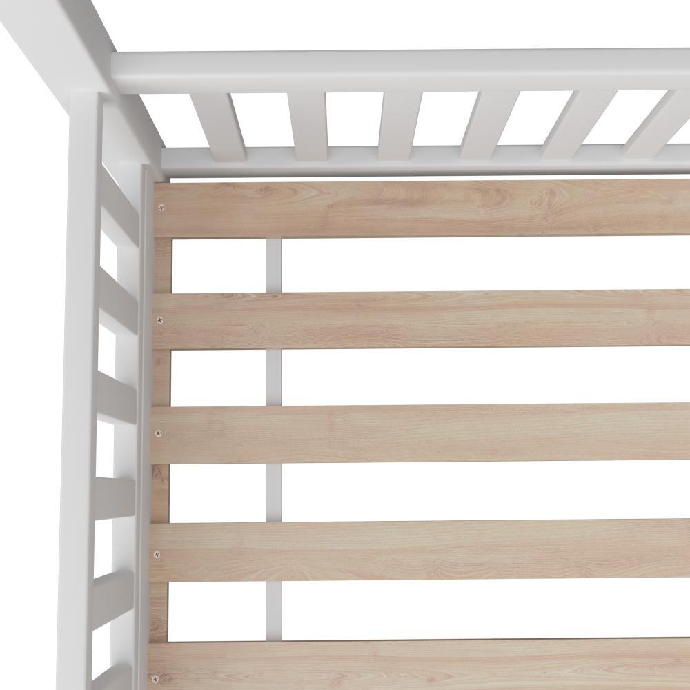 Bed Frame Kids Wooden Single House Style