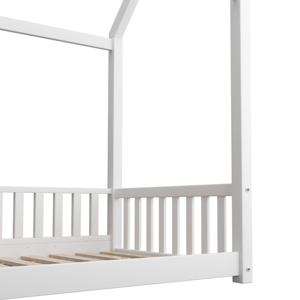 Kids Bed Frame With Single Mattress House Frame White