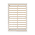 Double Wooden Bed Frame Solid Pine Timber White
