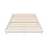 Wooden Bed Frame King Size Solid Pine Wood White