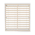 Wooden Bed Frame King Size Solid Pine Wood White