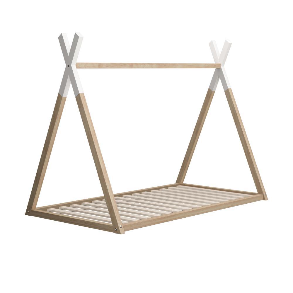 Wooden Bed Frame Single Teepee House Style