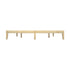 Bed Frame Queen Size Pine Wood Bed Base