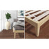 Bed Frame Queen Size Pine Wood Bed Base