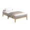 Bed Frame Single Size Pine Wood Bed Base