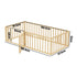 2-in-1 Kids Bed Frame Single Toddler Play Guard Fence Wood