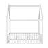 Double House Beds Kids Wooden Bed Frame Timber Base White
