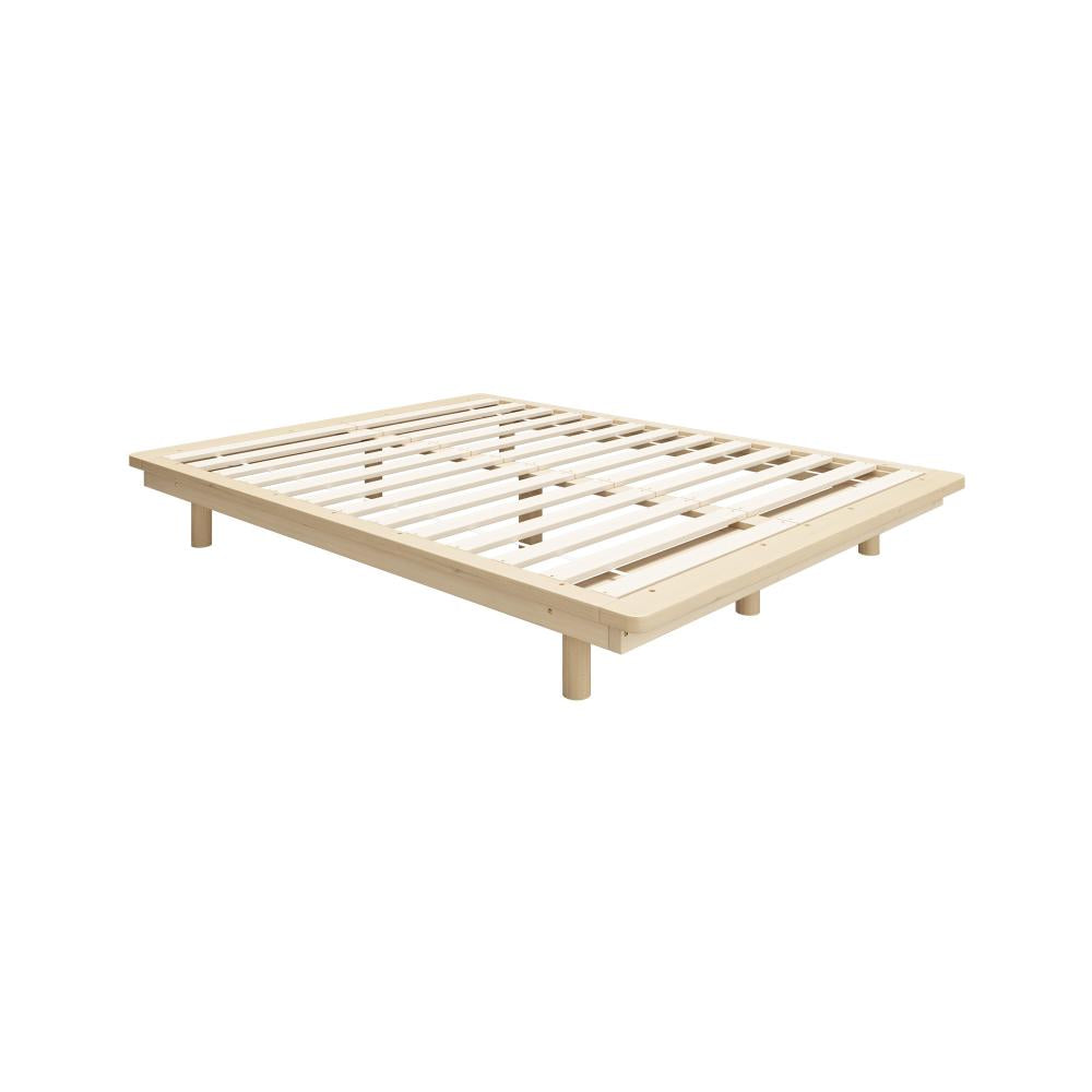 Bed Frame Double Size Wooden Bed Base Timber Platform