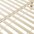 Wooden Bed Frame Double Size with Trundle Drawers White