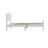 Bed Frame King Singe Size Timber Platform White