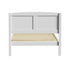 Bed Frame King Singe Size Timber Platform White