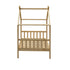 Bed Frame Wooden Kids Single Timber House Beds