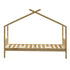 Bed Frame Wooden Kids Single Timber House Beds