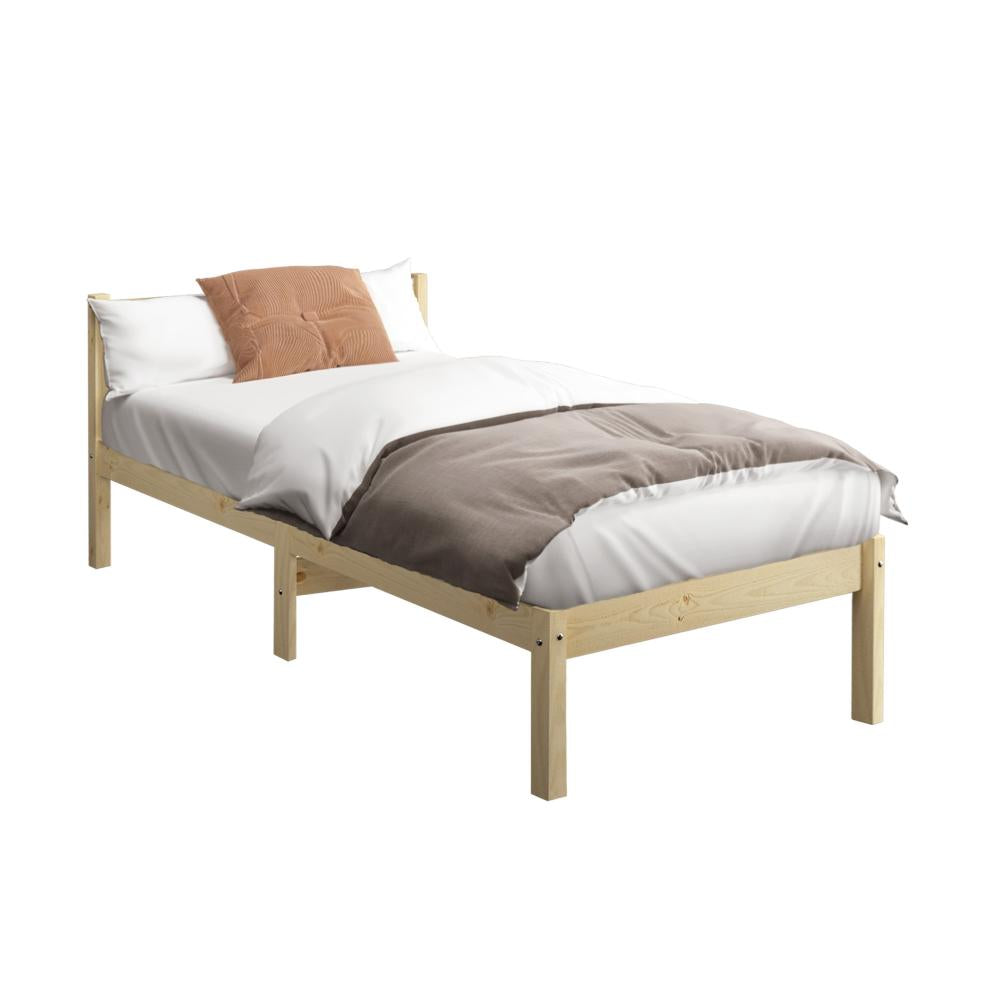 Wooden Bed Frame King Single with Headboard