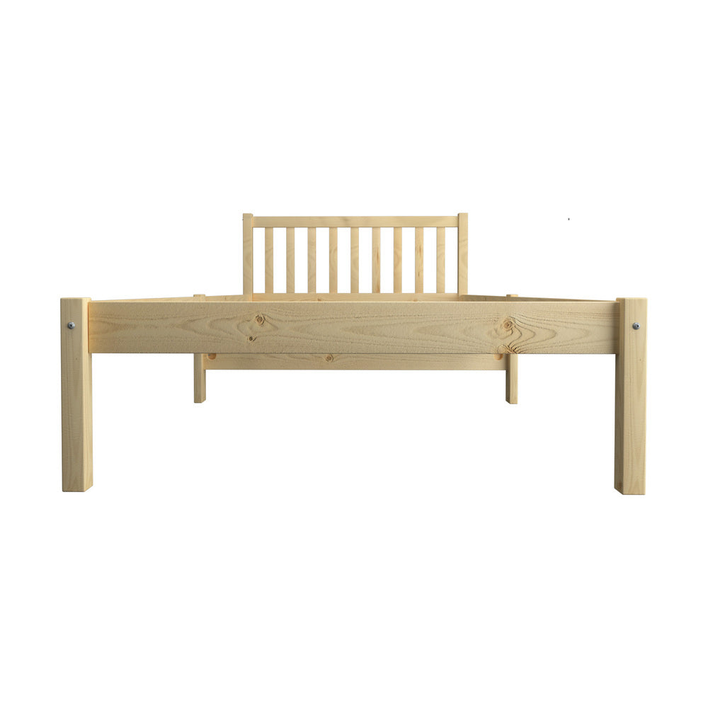 Wooden Bed Frame King Single with Headboard