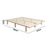 Bed Frame Double Size Wooden Bed Base