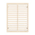 Bed Frame Double Size Wooden Bed Base