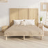 Bed Frame Double Size Wooden Bed Base