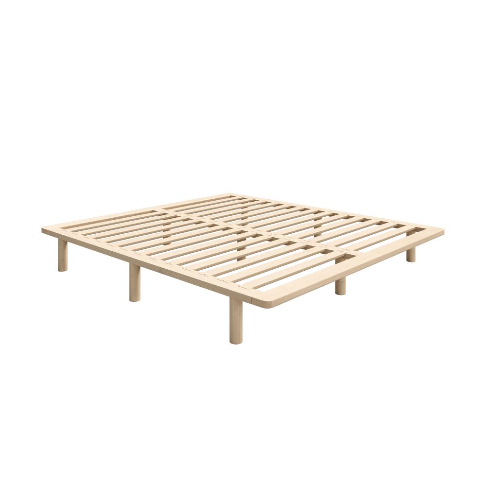 Bed Frame King Size Wooden Bed Base