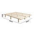 Bed Frame King Size Wooden Bed Base