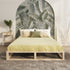 Wooden Bed Frame Queen Size Cage-like Base