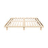 Bed Frame Double Size Bed Base Solid Wood Slats