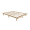 Bed Frame King Single Bed Base Solid Wood Slats