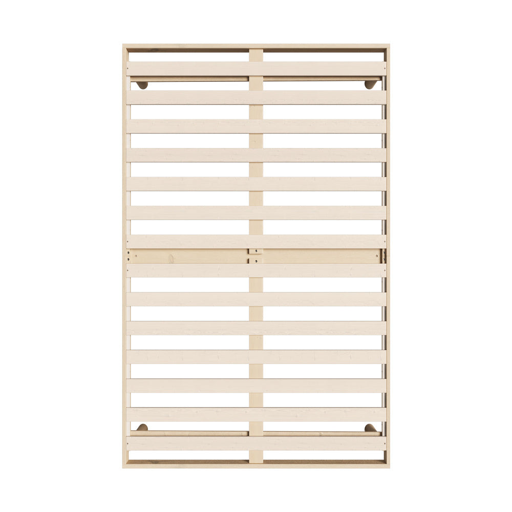 Bed Frame King Single Bed Base Solid Wood Slats