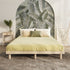 Bed Frame Queen Size Bed Base Solid Wood Slats