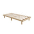 Bed Frame Single Size Bed Base Solid Wood Slats
