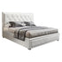 Artiss Bed Frame Double Size Gas Lift White TIYO