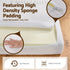 Queen Bed Frame Boucle Fabric Vacuum Compressed Beds Washable Cover No-Assembly