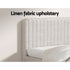 Artiss Bed Frame Queen Size Beige AMMY