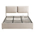 Artiss Queen Bed Frame Gas Lift Storage 3 Drawers Adjustable Headboard Platform Base