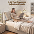 Artiss Queen Bed Frame Gas Lift Storage 3 Drawers Adjustable Headboard Platform Base
