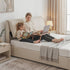 Artiss Queen Bed Frame Gas Lift Storage 3 Drawers Adjustable Headboard Platform Base