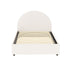 Bed Frame Gas Lift Storage Base Platform Boucle Fabric King Single ELLA