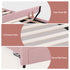 Artiss King Single Velvet Bed Frame Storage Drawer Shell LED Headboard Pink