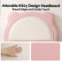 King Single Pink Kids Bed Frame for Girls Bedroom Cute Animal Upholstered
