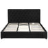 King Bed Frame Storage Charging Station Upholstered 3 Drawers USB Type-C